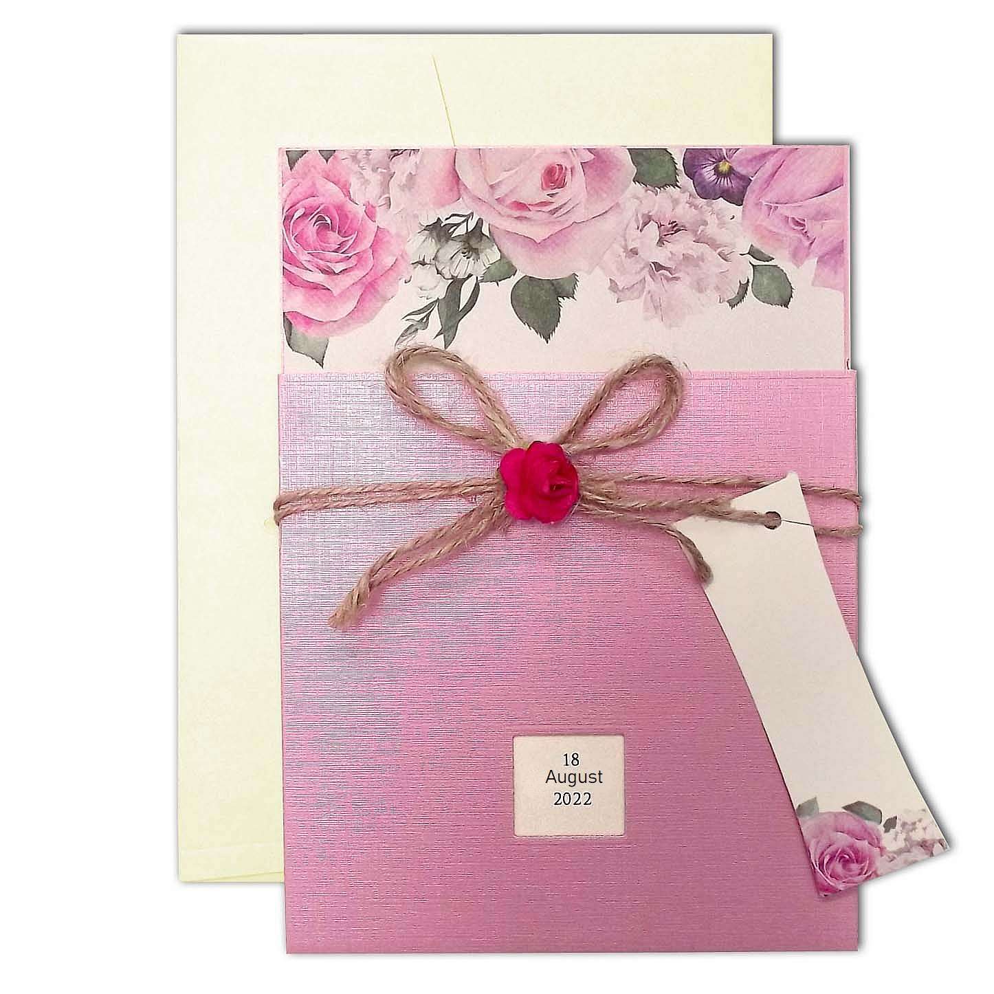 Hochzeitseinladung F5549