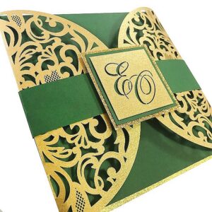 Laserschnitt – Initialen/Logo, mehr als 100 cm2