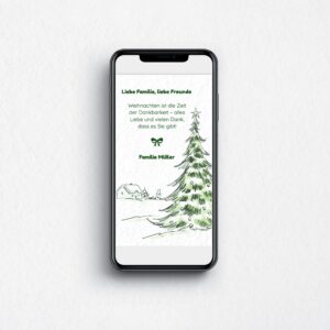 Digitale Weihnachtskarte 0001