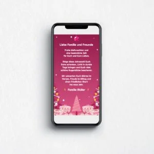 Digitale Weihnachtskarte 10108